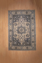 Load image into Gallery viewer, Elegant Grey Floral Kashan Rug
