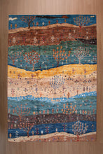 Load image into Gallery viewer, Zeigler Afghan Landscape Wool Rug
