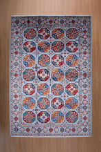 Load image into Gallery viewer, Lustrous Heritage Zeigler Afghan Rug
