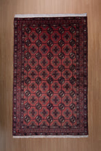 Load image into Gallery viewer, Turkman Red Gul Wool Rug
