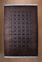 Load image into Gallery viewer, Hexagonal Motif Indo Afghan Rug
