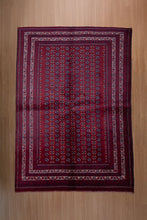Load image into Gallery viewer, Fine Afghan Wool Rug in Burgundy
