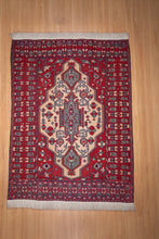 Load image into Gallery viewer, Vintage Afghan Barjesta Kilim Rug
