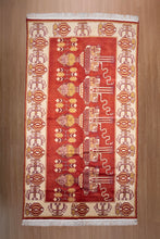 Load image into Gallery viewer, Rare Antique Samarkand Wool Rug
