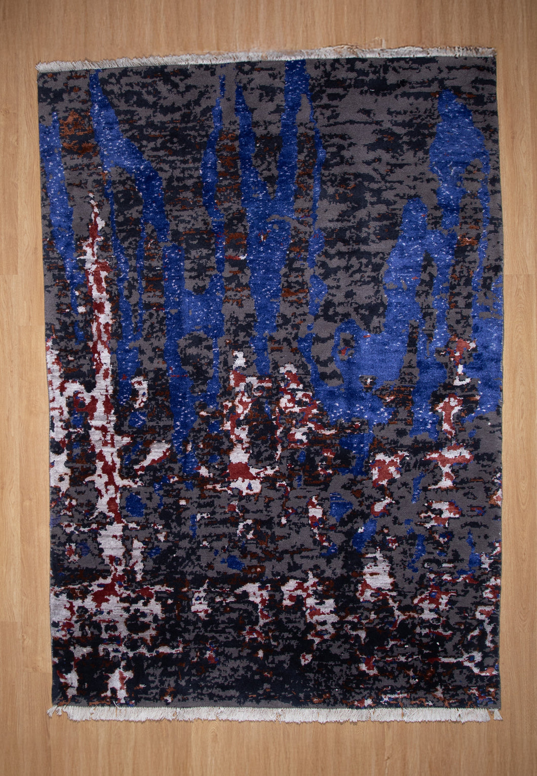Twilight Ember Wool Silk Rug