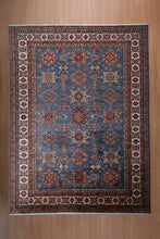 Load image into Gallery viewer, Blue Medallion Zeigler Afghan Rug
