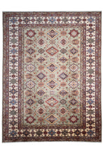 Load image into Gallery viewer, Pastel Sage Zeigler Afghan Rug
