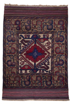 Load image into Gallery viewer, Afghan Barjesta Tribal Kilim Rug
