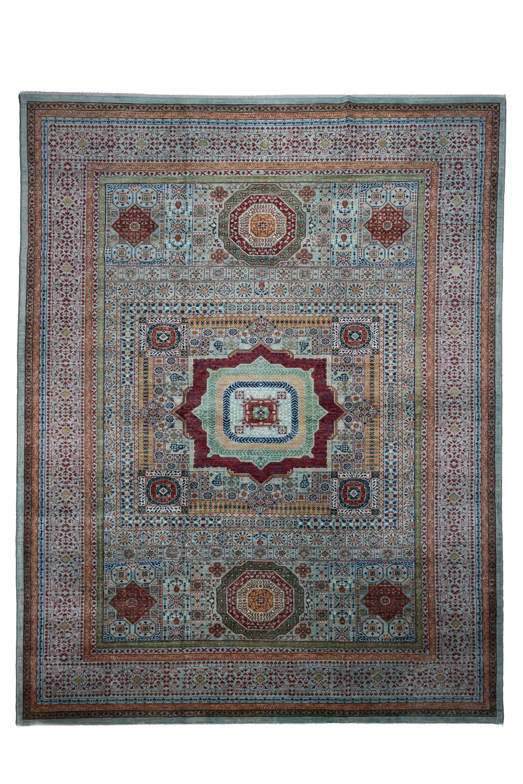 Regal Medallion Zeigler Afghan Rug