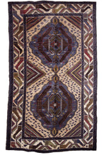 Load image into Gallery viewer, Vintage Tribal Geometry Baluchi Rug
