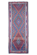 Load image into Gallery viewer, Vintage Persian Senneh Slit Kilim
