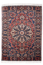 Load image into Gallery viewer, Vintage Bakhtiari Floral Wool Rug
