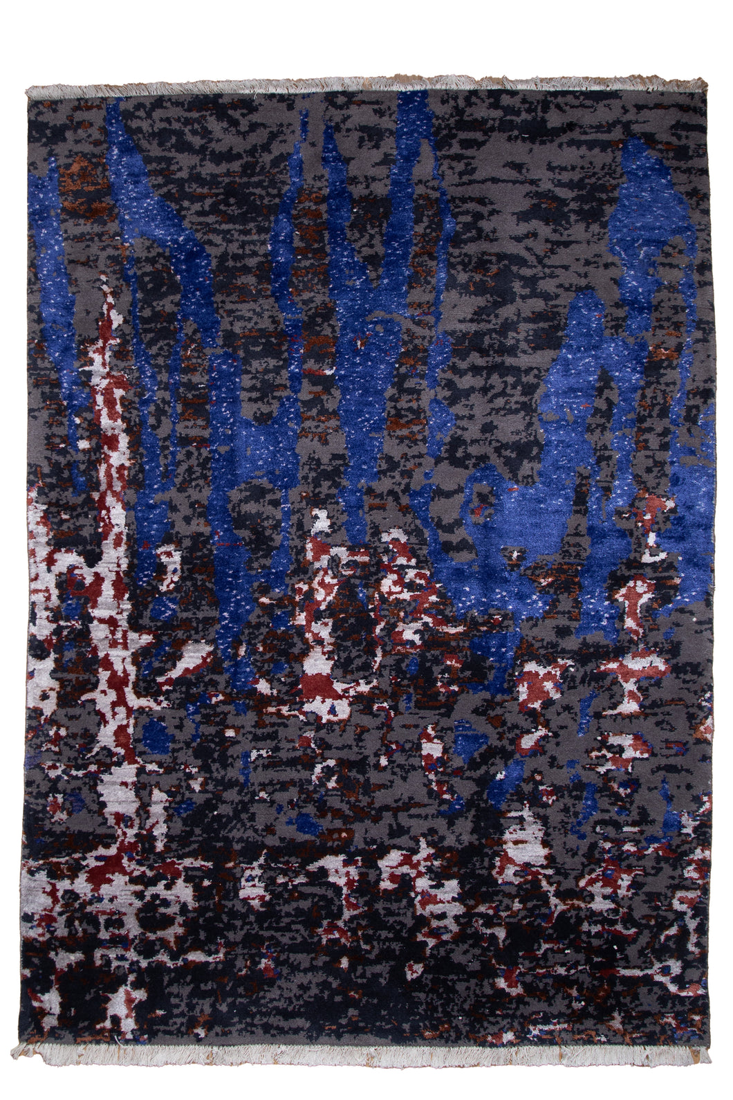 Twilight Ember Wool Silk Rug