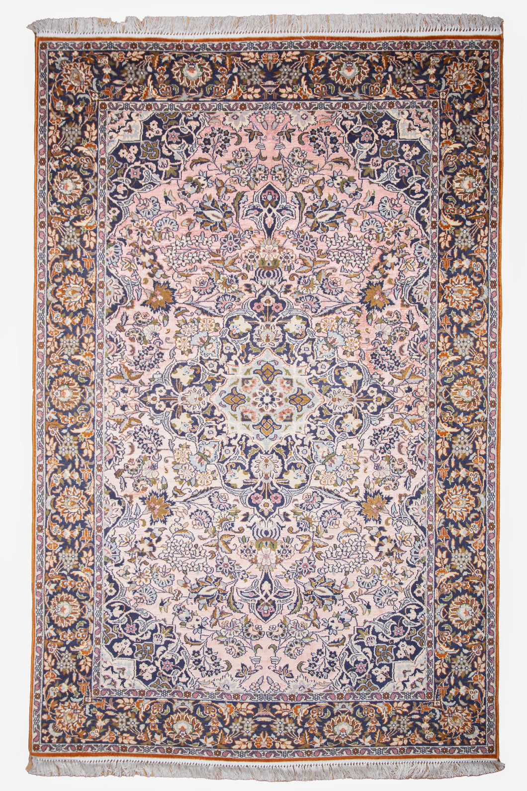 Vintage Kashmiri Wool Silk Masterpiece