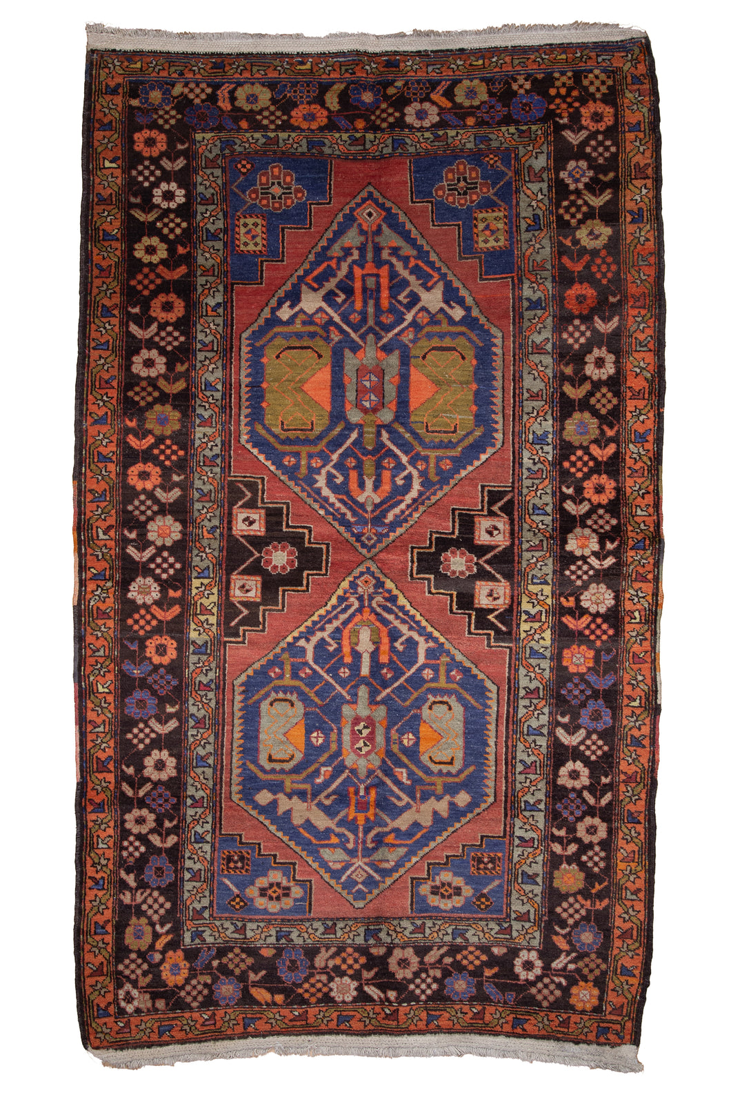 Circa 1900 Antique Caucasian Rug