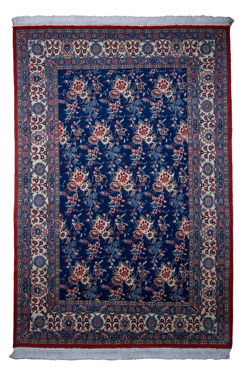 Persian Qom Wool and Silk Rug