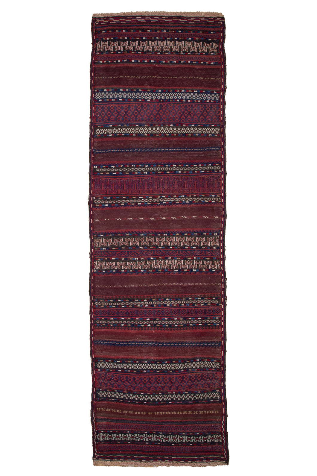 Antique Herat Maliki Soumak Runner