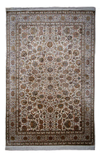 Load image into Gallery viewer, Ivory Garden Kashmiri Silk Splendor
