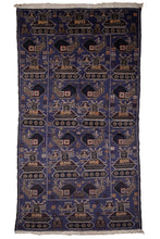 Load image into Gallery viewer, Rare Afghan War Motif Wool Rug
