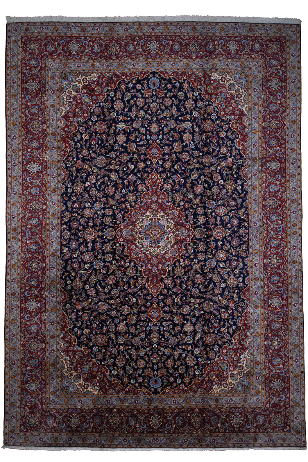 Super Fine Kuruk Kashan Wool Rug