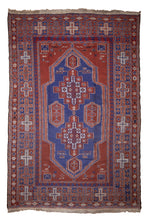 Load image into Gallery viewer, Vintage Barjesta Kilim Tribal Medallion
