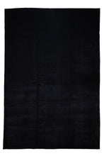 Load image into Gallery viewer, Midnight Black Bamboo Silk Rug
