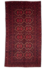Load image into Gallery viewer, Ruby Octagon Turkman Wool Rug
