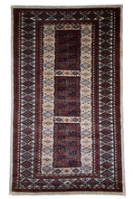 Load image into Gallery viewer, Geometric Tribal Panel Wool Rug
