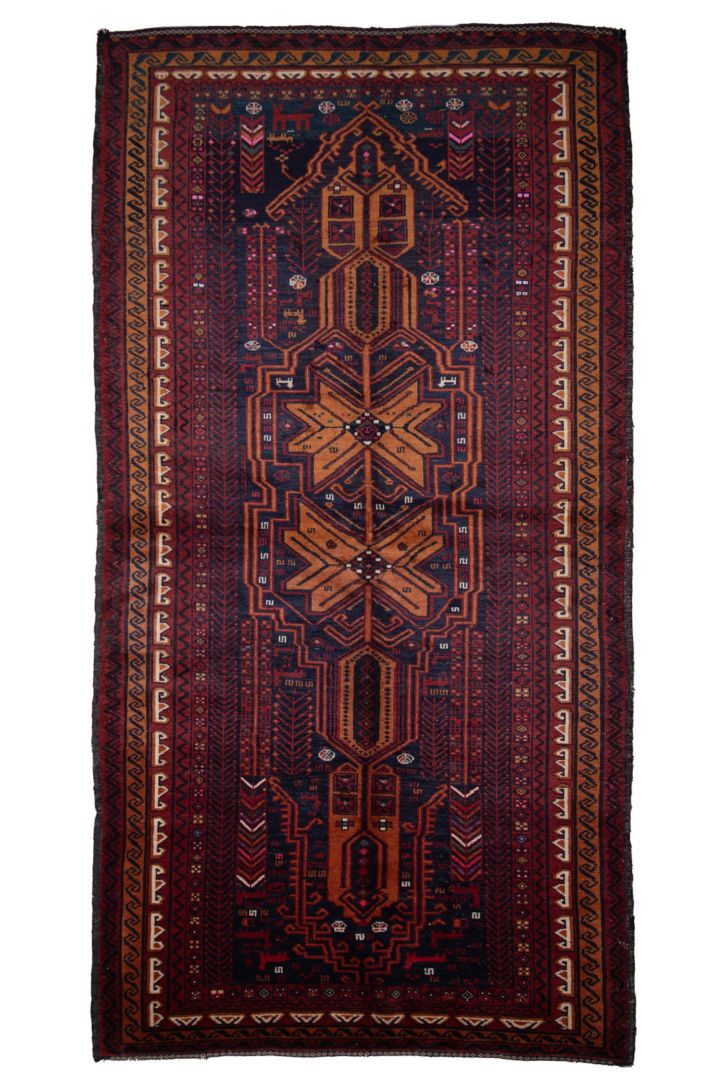Afghan Star Medallion Tribal Rug