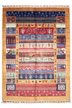 Load image into Gallery viewer, Vibrant Tribal Afghan Zeigler Rug

