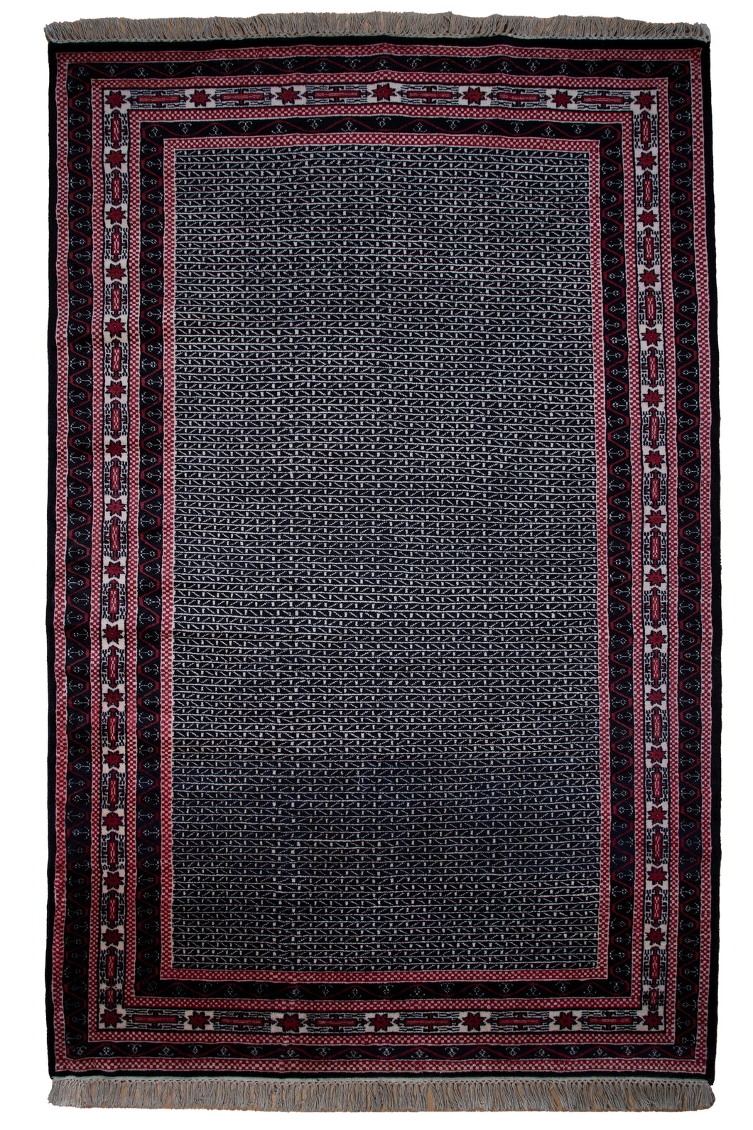 Geometric Indo Afghan Tribal Rug