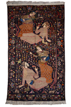 Load image into Gallery viewer, Vintage Omar Khayyam Lovers Rug
