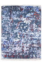 Load image into Gallery viewer, Modern Abstract Wool Silk Rug
