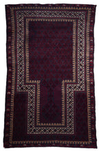 Load image into Gallery viewer, Auburn Shadow Vintage Baluchi Rug
