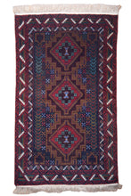 Load image into Gallery viewer, Geometric Medallion Baluchi Wool Rug
