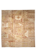Load image into Gallery viewer, Heirloom Patchwork Oushak Wool Rug
