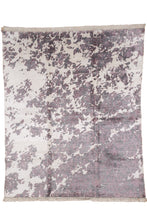 Load image into Gallery viewer, Ivory Mist Abstract Silk Rug
