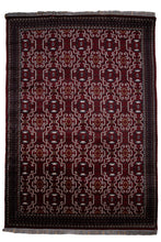 Load image into Gallery viewer, Classic Indo Afghan Gul Wool Rug
