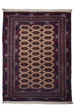 Load image into Gallery viewer, Zahir Shahi Beige Gul Rug
