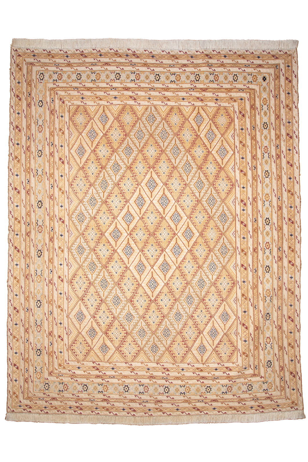 Rare Afghan Nakhunak Tribal Kilim