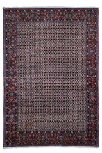 Load image into Gallery viewer, Intricate Wool Vintage Bidjar Rug

