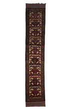 Load image into Gallery viewer, Antique Afghan Mashwani Tribal Runner
