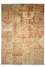 Load image into Gallery viewer, Pastel Patchwork Wool Heritage Rug
