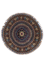 Load image into Gallery viewer, Afghan Chobi Round Medallion Rug
