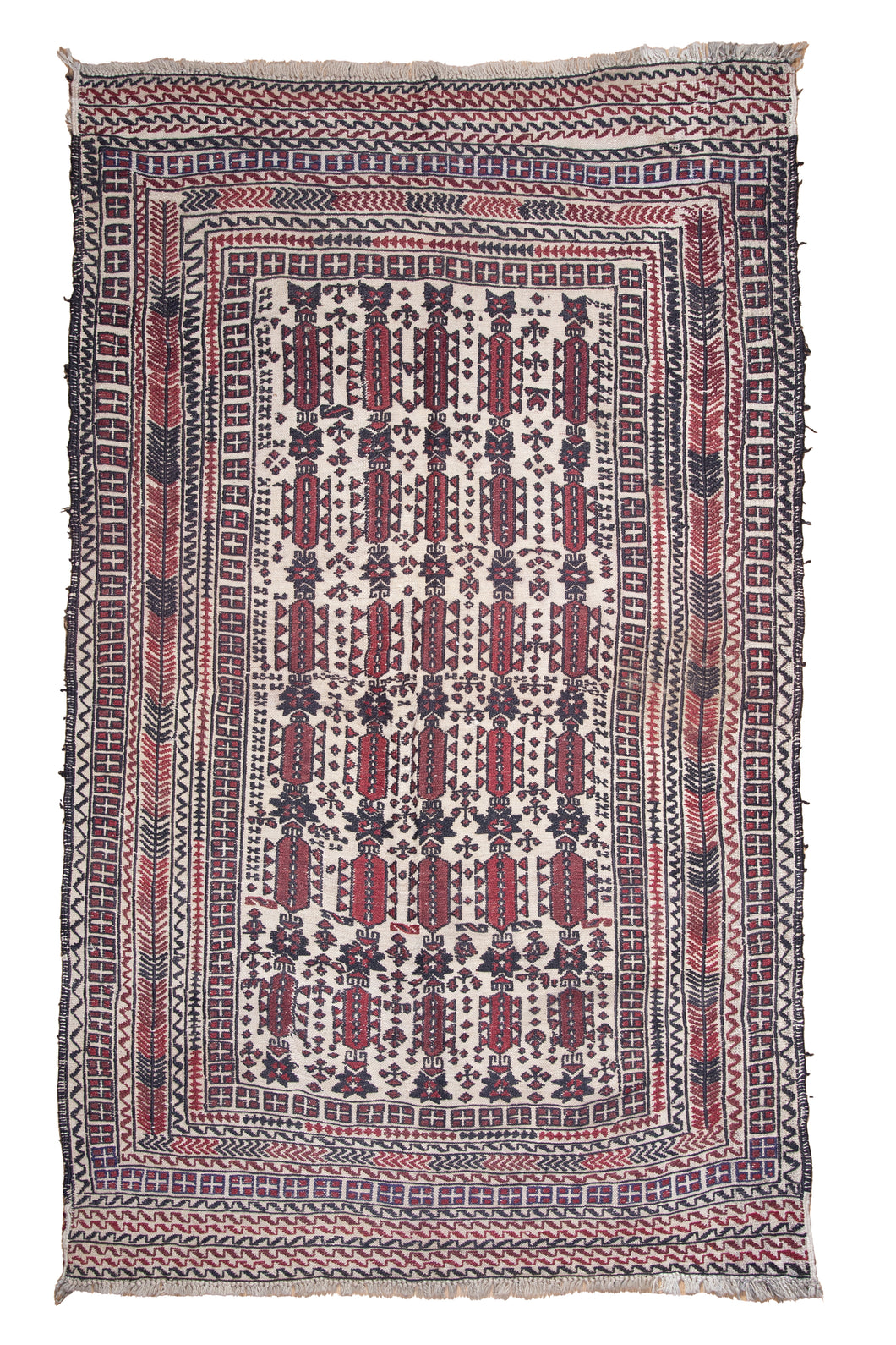 Antique Ivory Ground Barjesta Kilim