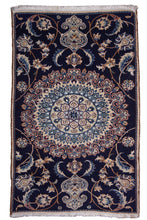 Load image into Gallery viewer, Persian Nain Floral Medallion Rug
