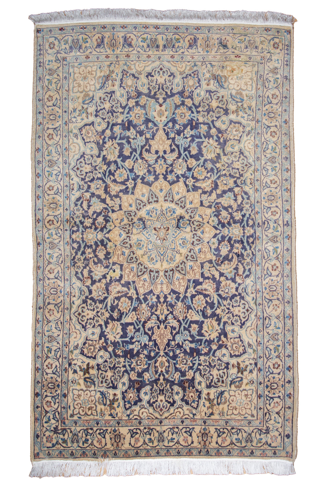 Nain Silk Touch Persian Medallion Rug