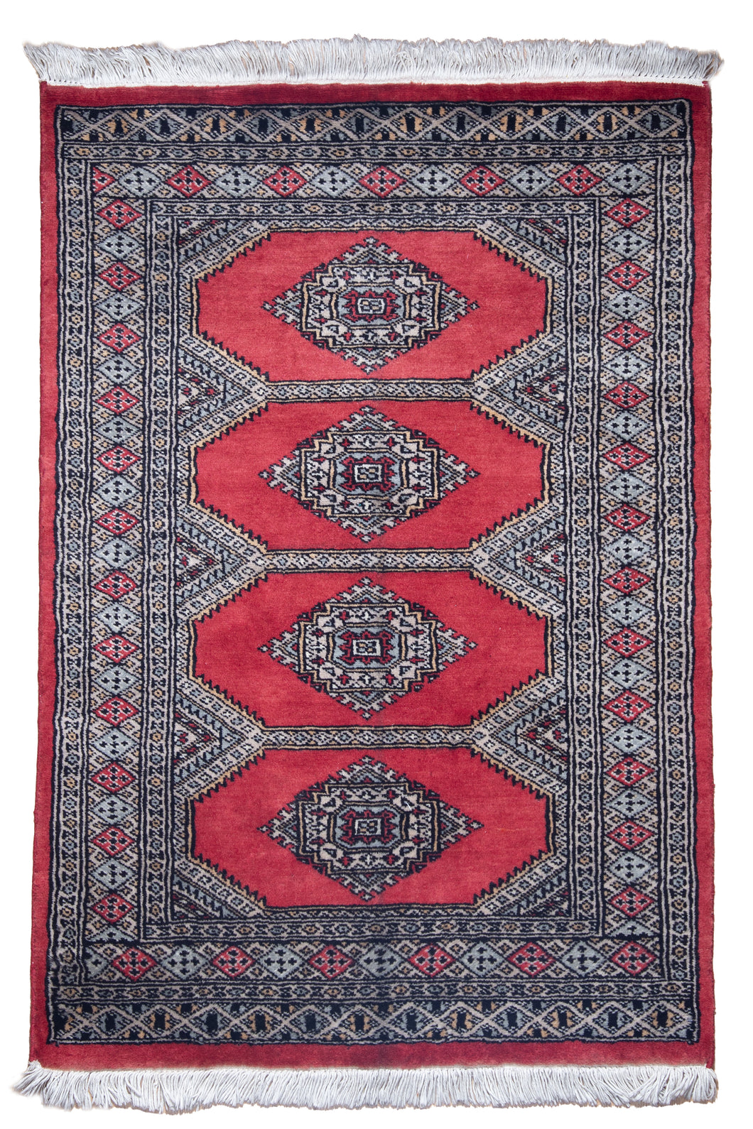 Handwoven Indian Wool Tribal Rug