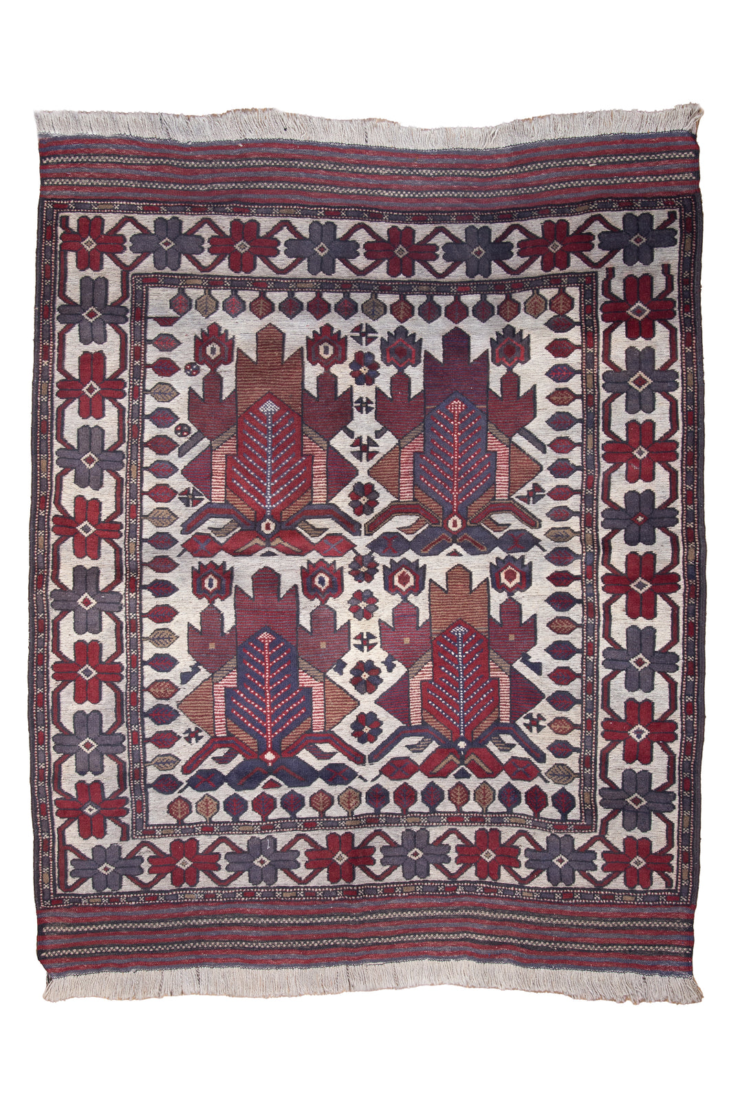Tribal Bloom Barjesta Kilim Rug