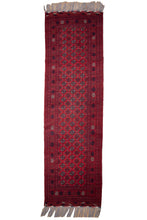 Load image into Gallery viewer, Fine Knot Old Afghan Turkman Rug
